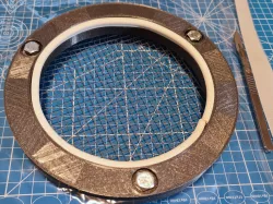 Portable AC vent holder