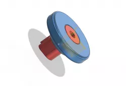Print in Place Dish Washer Wheel