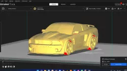 Printable mustang car