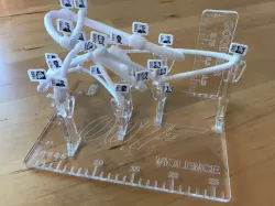 Printable Time Series (James Bond Movies 3D Data Visualization)