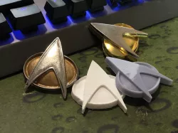 Production Accurate TNG Combadge V1