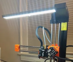 Prusa Mini Rechargeable LED Light Bar Mount