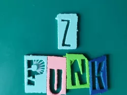 *️⃣ Punk font letter Z