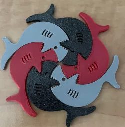Puzzle Shark Coaster