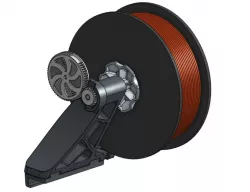 Quick release spool holder