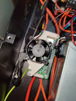 Rasberry pi zero 3030 fan mount