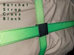 ratchet strap cross block