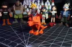 Red XIII - Final Fantasy 7 Polygon Model