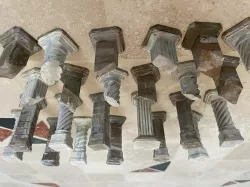 [REMIX] Stone Pillars for Gloomhaven with 6x3 magnet Holes for Maghex