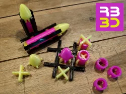 RocketBlocked. 3D strategy game-transformer