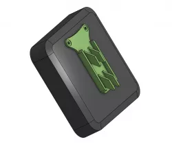 Rubbermaid Fasttrack Upright Mount for Mini PC