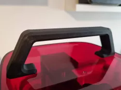 Simple handle for Elegoo Mars 3, Saturn, Mercury and all flat top cover resin printers