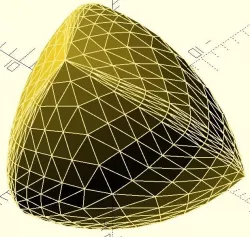Single Polyhedron Symmetric Spheroform Tetrahedron