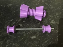 Spindle ends for quick change spool