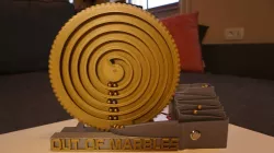 Spiral - Mono Marble Machine - Motorized