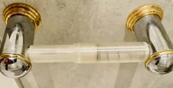 Spring Loaded Toilet Paper Roll Holder Insert