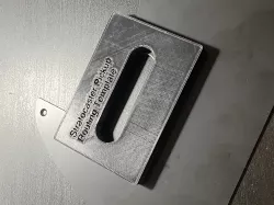 Stratocaster Pickup Pickguard Template
