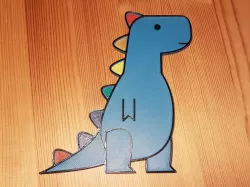 T-Rex Dinosaur from Dinos and Comics
