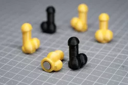 Tiny dick fridge magnet