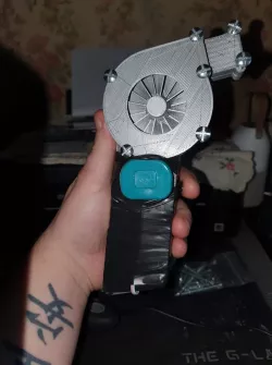 un souffleur pour le barbecue
