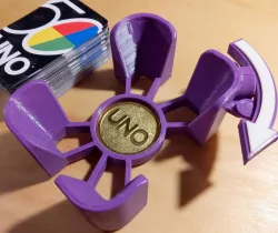 Uno card caddy