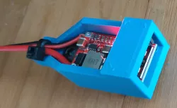 USB output charger bracket