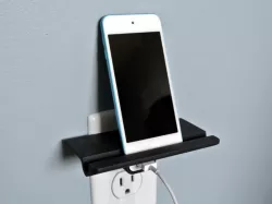 Wall Outlet Shelf
