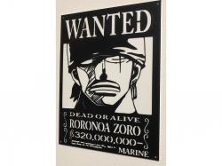 STL file nico robin wanted poster - one piece 💬・Model to