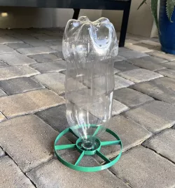 Water rocket ring fin