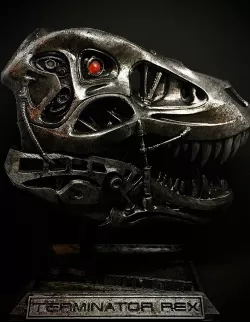 Worthy base stand for Terminator Rex model