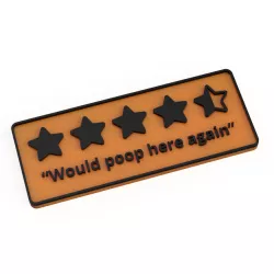 Would Poop Here Again