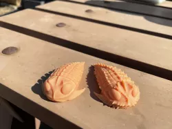 2x Articulated Trilobite bugs