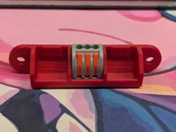 3030 Extrusion Mount For 3 Wago 222-413 Blocks