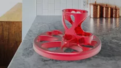 3d pen holder heart