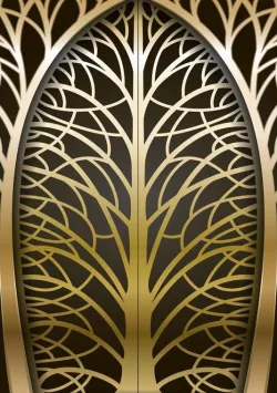 3d tree gate door 3d printer - cnc
