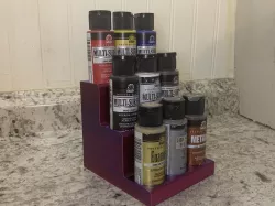 Acrylic Paint Bottle Holder Stand Organizer (9)
