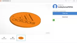 Addidas Keychain