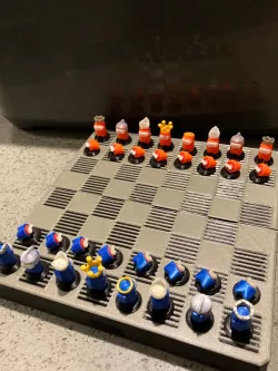 Among Us Travel Chess Set
