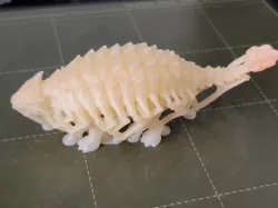 Ankylosaurus - Tree Supports and 50% Scale