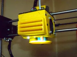 Anycubic I3 Mega Improved Hotend Fanbox (also Mega-S, Mega-X, Full Metal, BLTouch & E3DV6 versions) -Remix