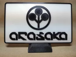 Arasaka sign from Cyberpunk 2077