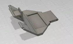 Axial Wraith front lower cover engine compartment