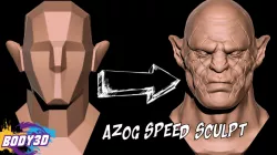 Azog Bust - The Hobbit