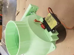 Ball Valve Servo-driven blast gate