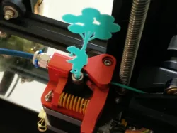 Balloon Girl Visualizes Extruders Motion