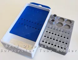 Bead Dispenser for Barocycler Tube Holder