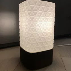 Bedroom Light (Ikea Lampan recycle)