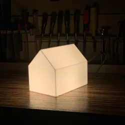 Bedside Lamp and Book Rest