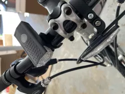 Bicycle Flashlight Mount Repair