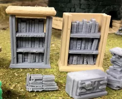 Bookshelf with changeable Insert Parts :Promo